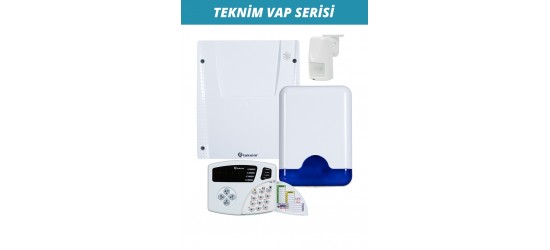 TEKNİM VAP-404PT Gelişmiş Alarm Seti ( Plastik Kasa )